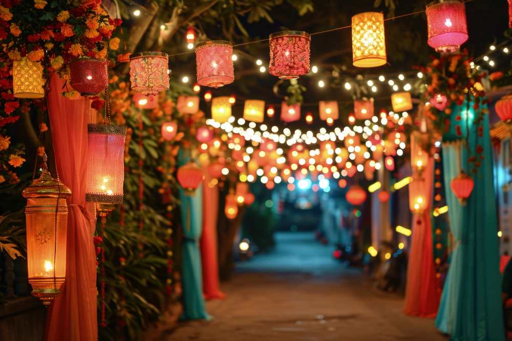 entrance lighting decor